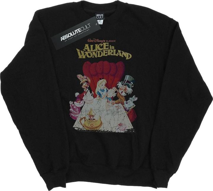 Produktbild Disney Alice In Wonderland Retro Poster Sweatshirt (M)