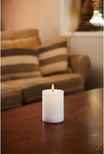 Immagine prodotto Sirius Candela a LED Sille Esclusiva 7,5 cm x 10 cm, Bianco (1 x)