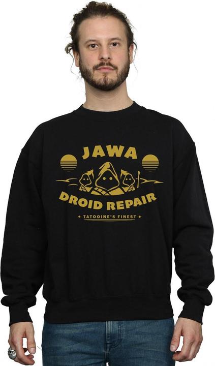 Actual product image Star Wars Mens Jawa Droid Repair Sweatshirt (L)