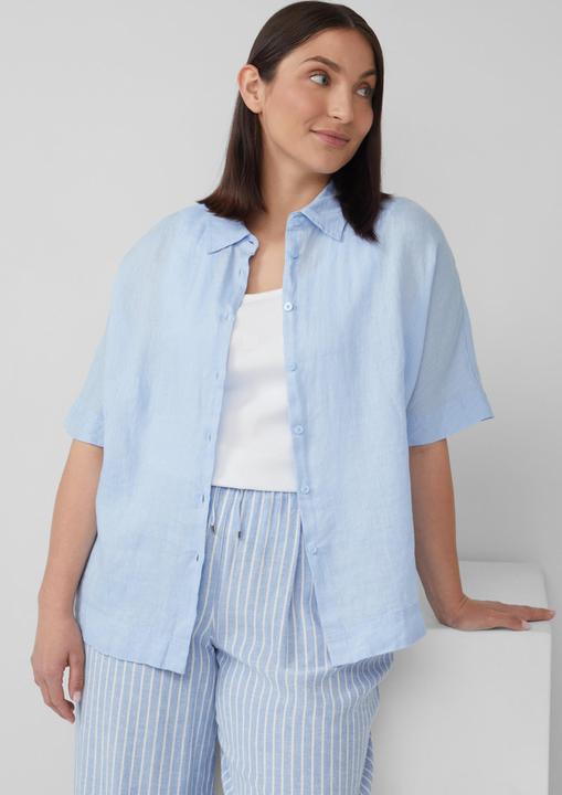 Actual product image S.Oliver Bluse Lässige Hemdbluse aus Leinen (50)