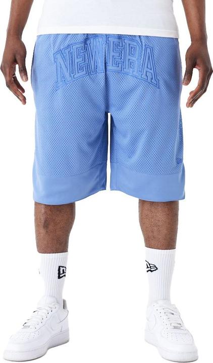 Actual product image New Era Overized Mesh Basketball Shorts sky blue - M (M)