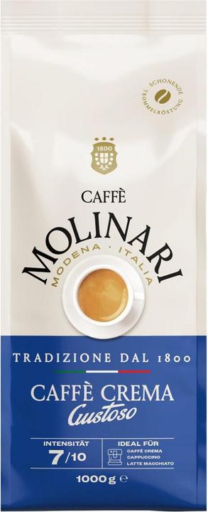Tchibo Caffè Molinari Caffè Crema Gustoso, 1 kg Ganze Bohne (1000 g)