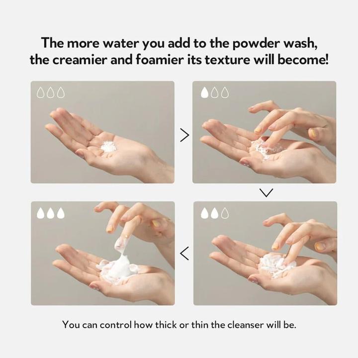 Actual product image TirTir Hydro Boost Enzyme Powder Wash - 75 Grams (Facial cleansing wipes, 75 g)