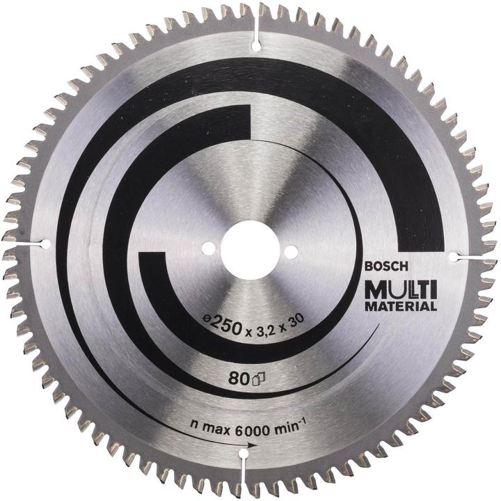 Produktbild Bosch Professional Zubehör PRO Multi Material Kreissägeblatt, 250 x 3,2 x 30 mm