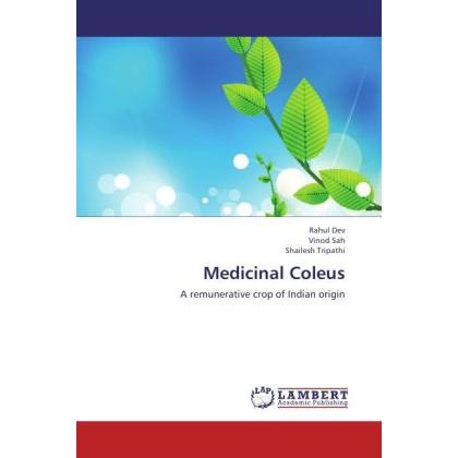 Medicinal Coleus, Fachbücher