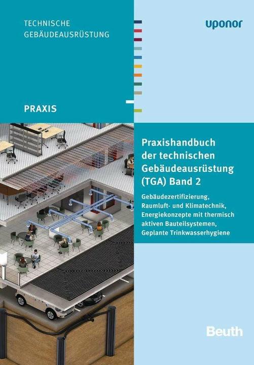 Actual product image Praxishandbuch der technischen Gebäudeausrüstung (TGA) 02 (German, uponor, 2013)