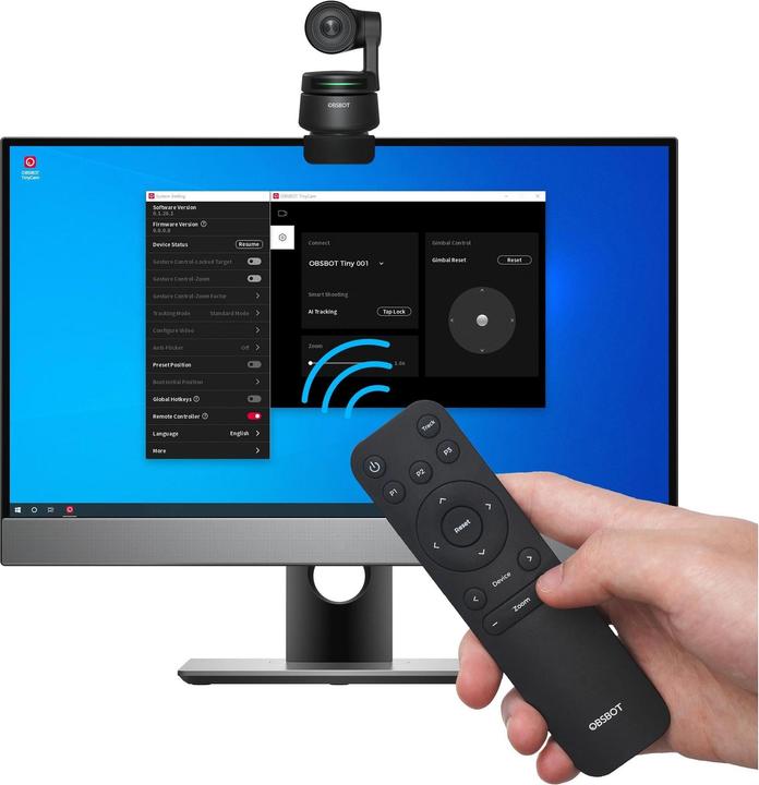 Actual product image Obsbot For Tiny PTZ (Device-specific remote control)