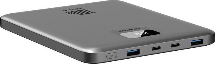 Produktbild Canyon Powerbank PB-2008 LED 20000 mAh PD100W QC3.0 ciemnoszary (CNE-CPB2008DG) (20000 mAh, 100 W, 74 Wh)