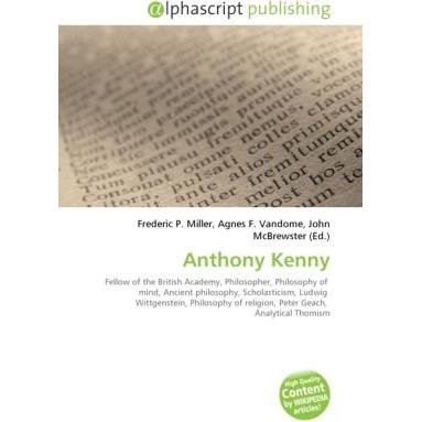 Anthony Kenny, Sachbücher
