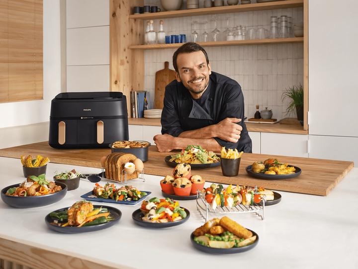 Produktbild Philips Airfryer Dual Basket NA352/00