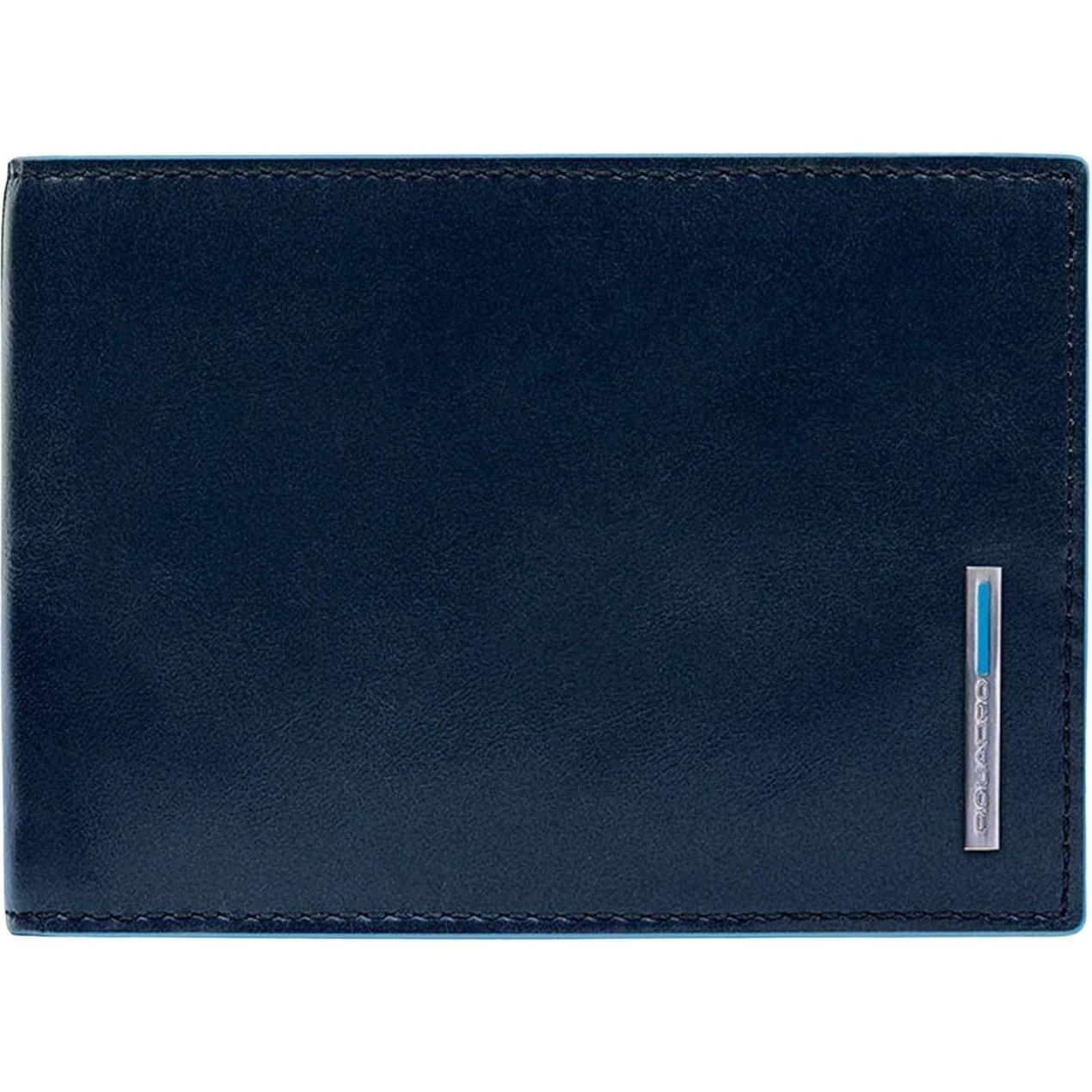 Piquadro Uomo Blu Uomini, Portafoglio, Pu1392b2r/ Portafoglio, Portacarte E Portadocumenti Da Viaggio Pelle, Poliestere,
