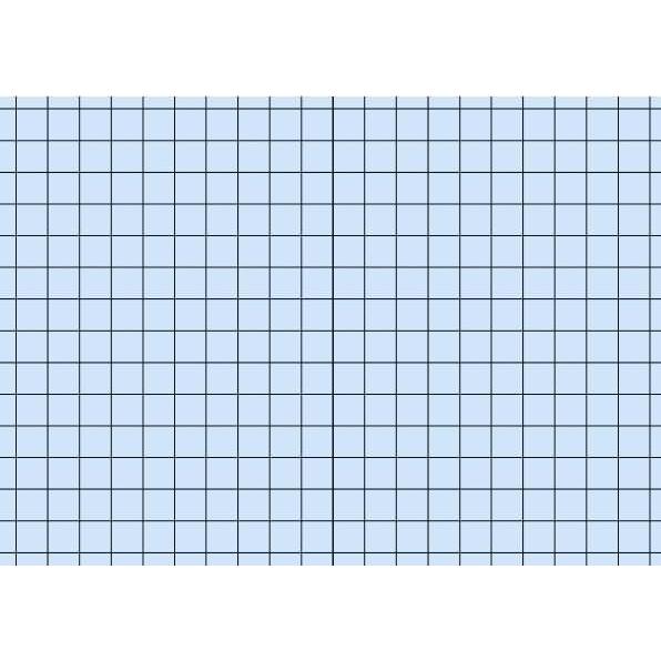 Brunnen, Karteikarten, Karteikarten A7 kariert blau VE=100 Stück (A7, 180 g/m²)