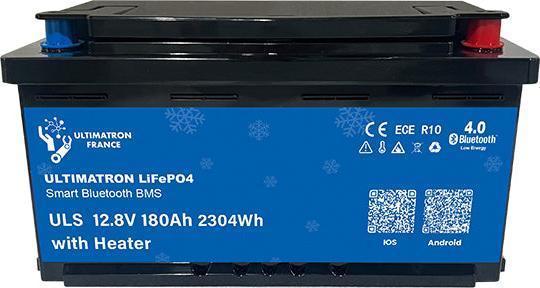 Image du produit Ultimatron ULS-12V-180Ah LiFePO4 Versorgungsbatterie (Heater) (12.80 V, 180 Ah)