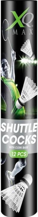Actual product image FTM Badminton shuttle 12 pieces, white