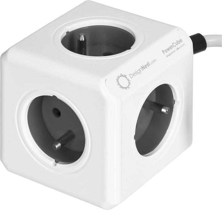 Image du produit Allocacoc Câble d'extension PowerCube Extended Type E 5 prises CA Intérieur (5 x, PECO 7/5, 1.50 m)