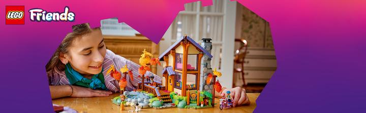Produktbild LEGO Gemütliche Hütte im Herbstwald (42705, LEGO Friends)