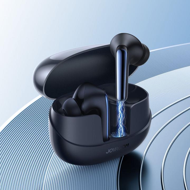 Actual product image Joyroom Funpods Series True Wireless earphones - Black (7 h, Cable)