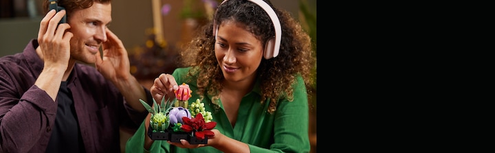 Image du produit LEGO Les succulentes (10309, LEGO Botanical, LEGO difficiles à trouver)