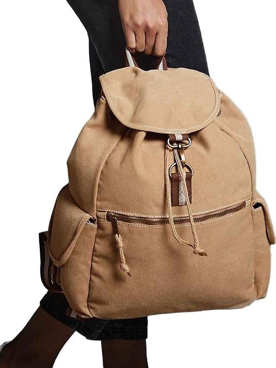 Actual product image Quadral Vintage Canvas Backpack (18 l)