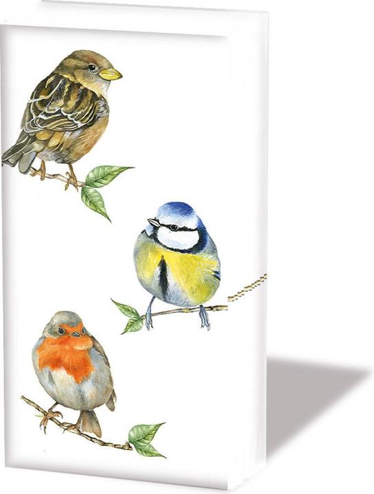 Produktbild Ambiente Papiertaschentücher "Birds" (10 x)