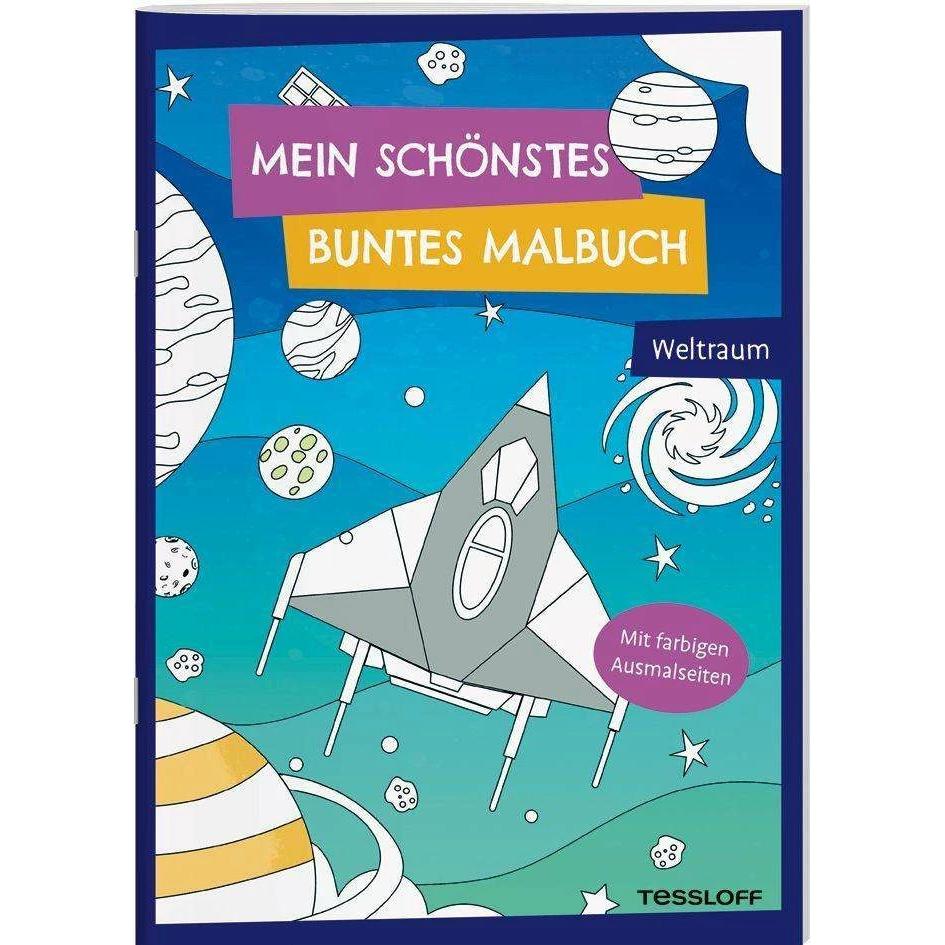 Tessloff Mein schönstes buntes Malbuch. Weltraum