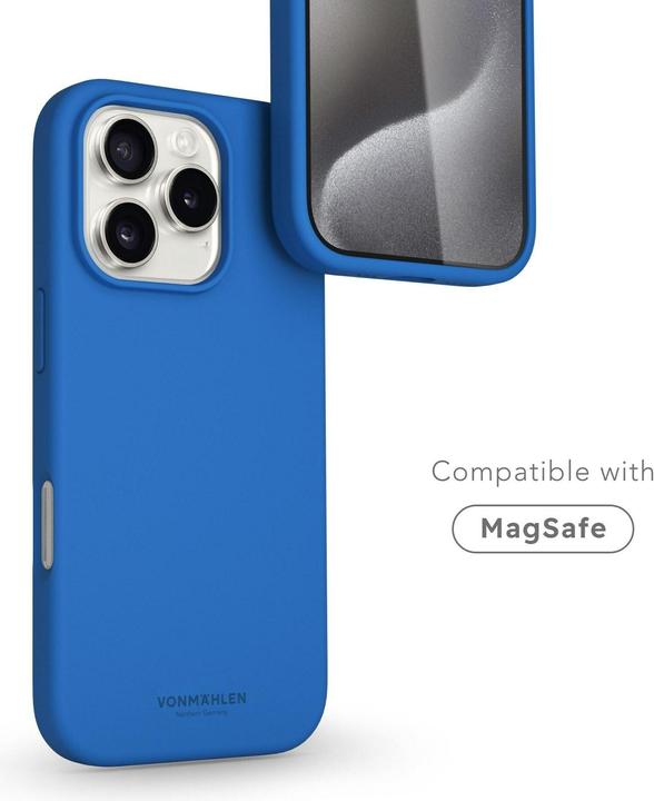 Produktbild Vonmählen Soft Silicone Case for iPhone 16 Pro Sky Captain (Apple iPhone 16 Pro)