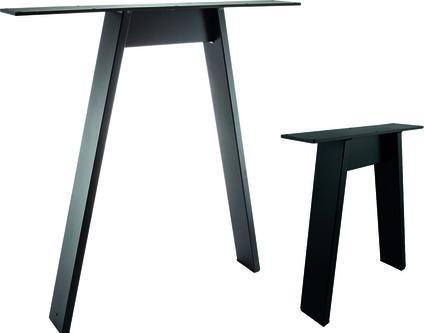 Werkstarck Bankkufe A-Form 380mm Stahl schwarz