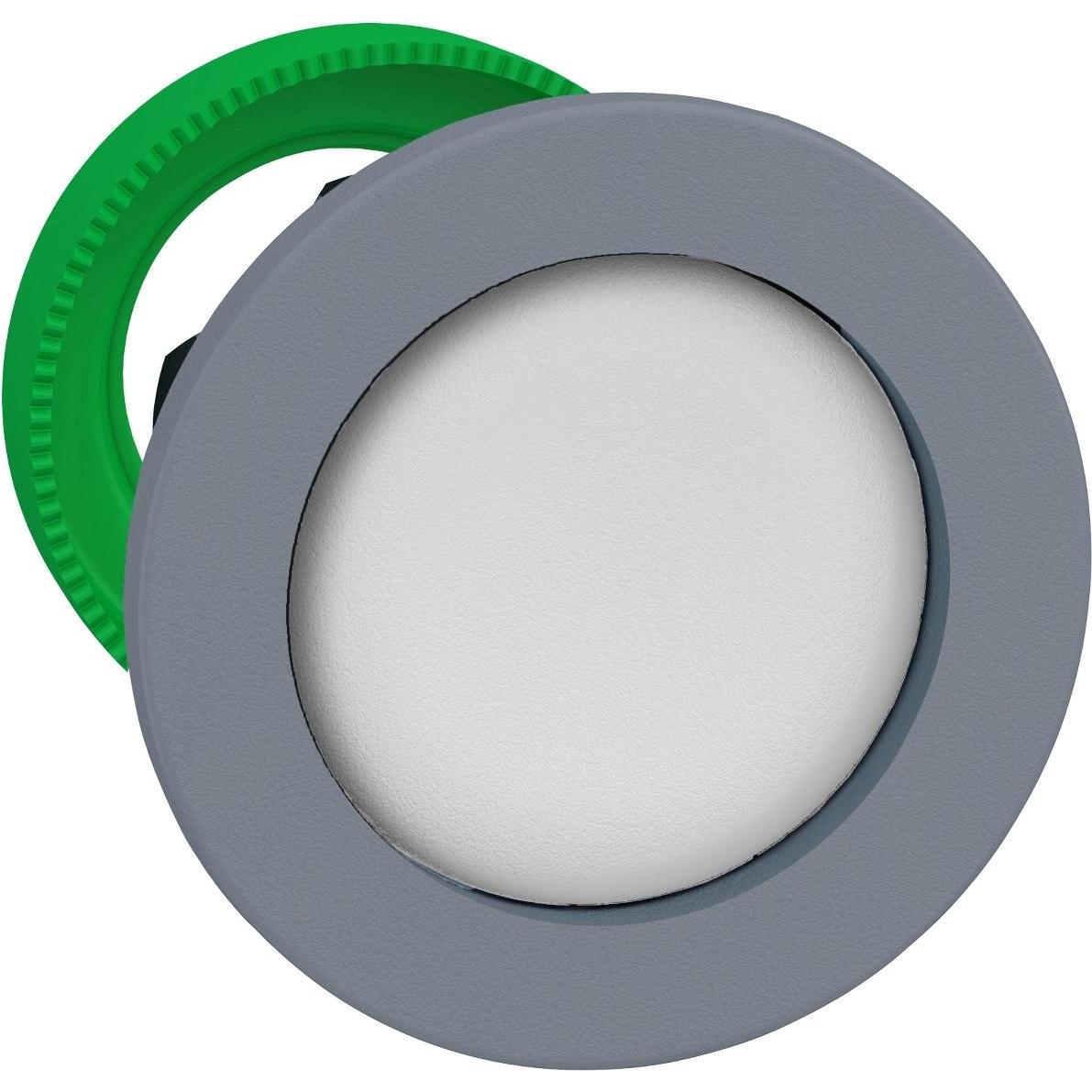 Schneider Electric Drucktaster, Kunststoff, Front, 30mm, ZB5FACUST04, Taster + Schalter, Weiss