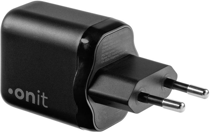 Produktbild Onit USB-Wandladegerät Single 1A 20 W GaN Schwarz (20 W, 1 Port)