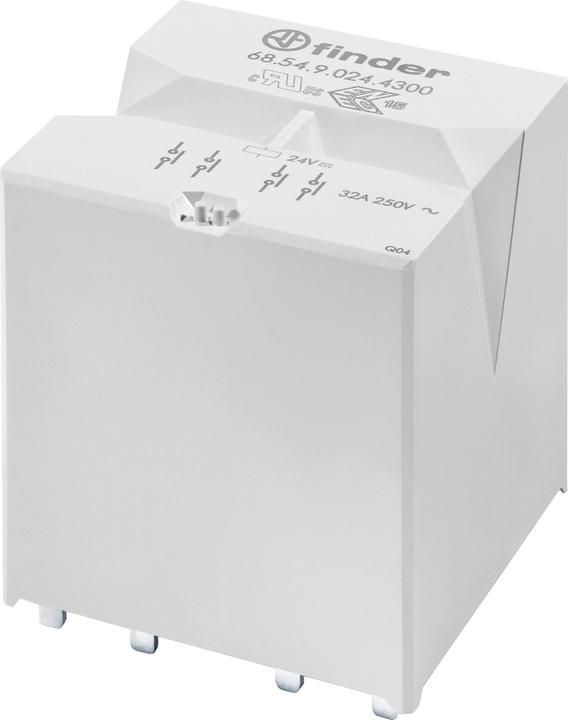 Produktbild Finder FIN 68.54.9 24V - Hochleistungs-Printrelais, 4 NO, 32 A, 24 V DC