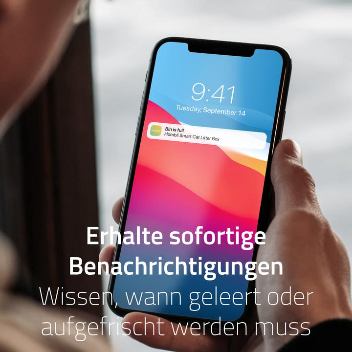 Actual product image Hombli Self Cleaning Cat Litter Box (Self-cleaning litter tray)