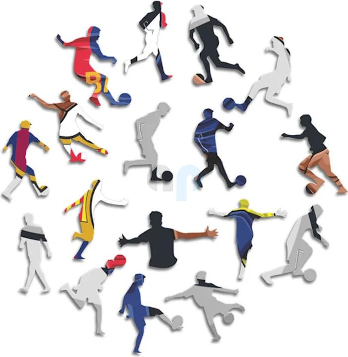 Actual product image Iconic FC Barcelona - Lamine Yamal - Wooden puzzle size S (150 pieces) (150 pieces)
