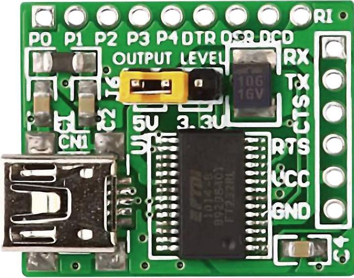 Actual product image MikroElektronika USB UART Board