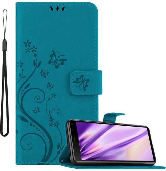 Produktbild Cadorabo Flower Book Cover (Sony Xperia 8)