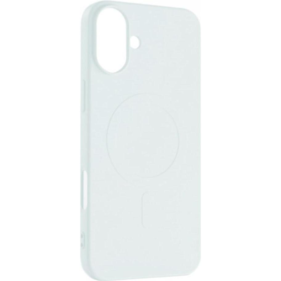Hurtel Liquid Silicone Case MagSafe for iPhone 16 Pro - white (Apple iPhone 16 Pro), Smartphone Hülle, Weiss