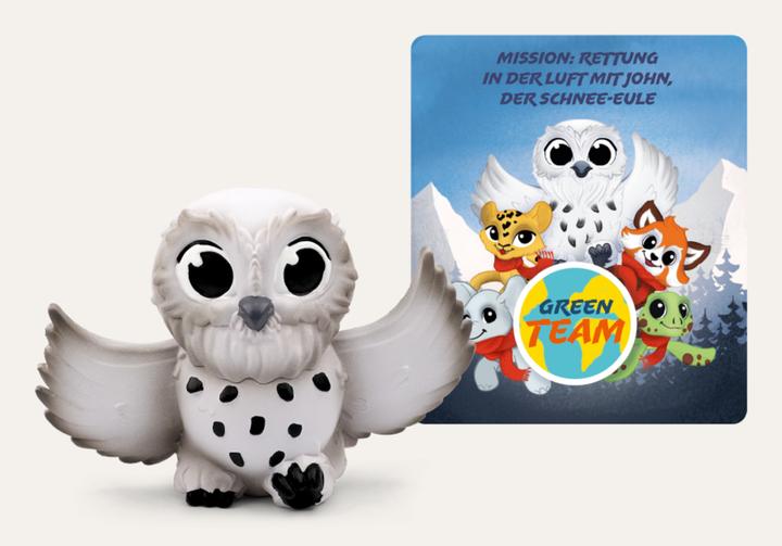 Immagine prodotto Tonies Audiosystem Hörfigur Green Team - Mission Rettung aus der Luft mit John, der Schnee-Eule (Tedesco)