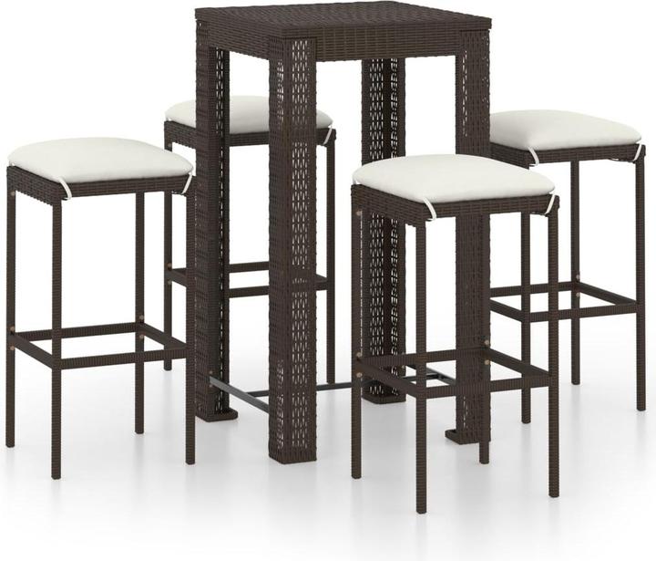 Produktbild vidaXL Bar-Set (60.50 x 60.50 x 110.50 cm)