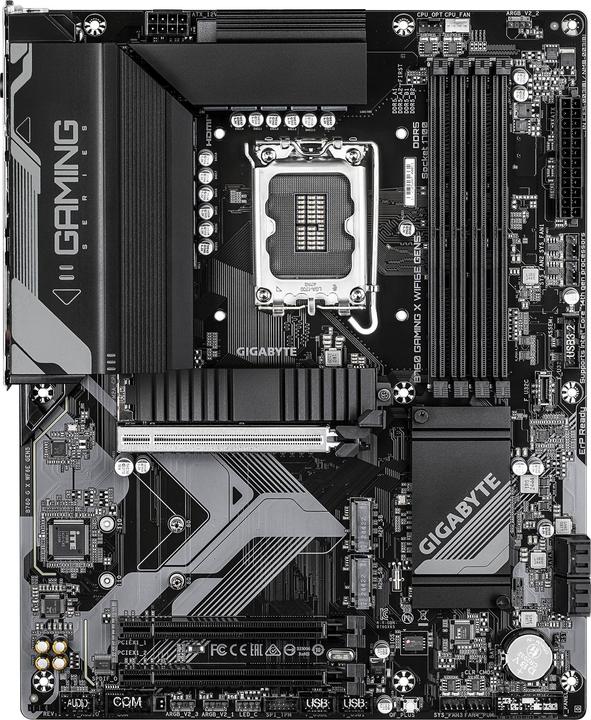 Image du produit Gigabyte B760 Gaming X WiFi6E Gen5 (B760,S1700,ATX,DDR5) (LGA 1700, Intel B760, ATX)