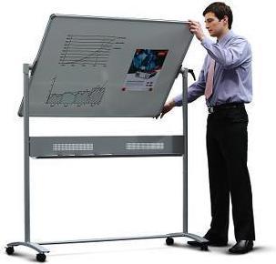 Produktbild Nobo Mobile Drywipe Board 1901031 1200X1500mm (120 x 150 cm)