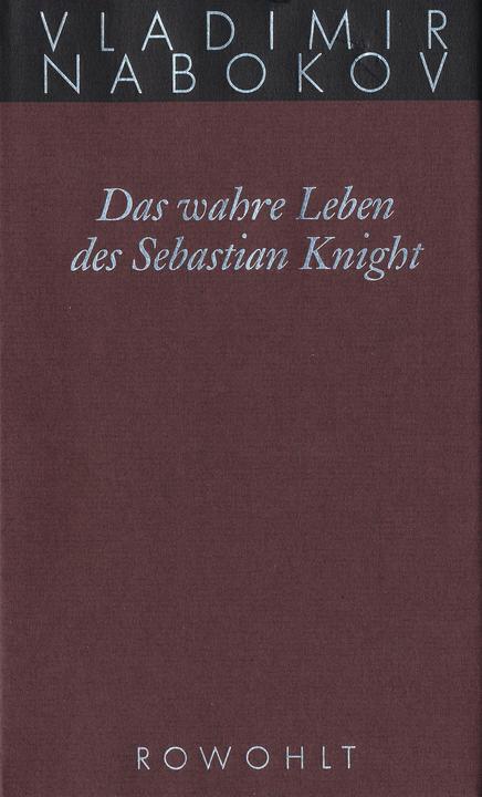 Produktbild Das wahre Leben des Sebastian Knight (Deutsch, Vladimir Nabokov, 1996)