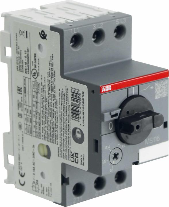 Image du produit ABB Disjoncteur-moteur MS116 - 0,16