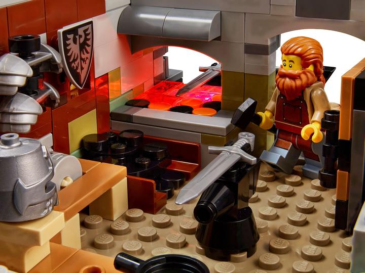 Productafbeelding LEGO Ideas End-Of-Live Set Mittelalterliche Schmiede - 21325 NEU! Teile 2164x (21325)