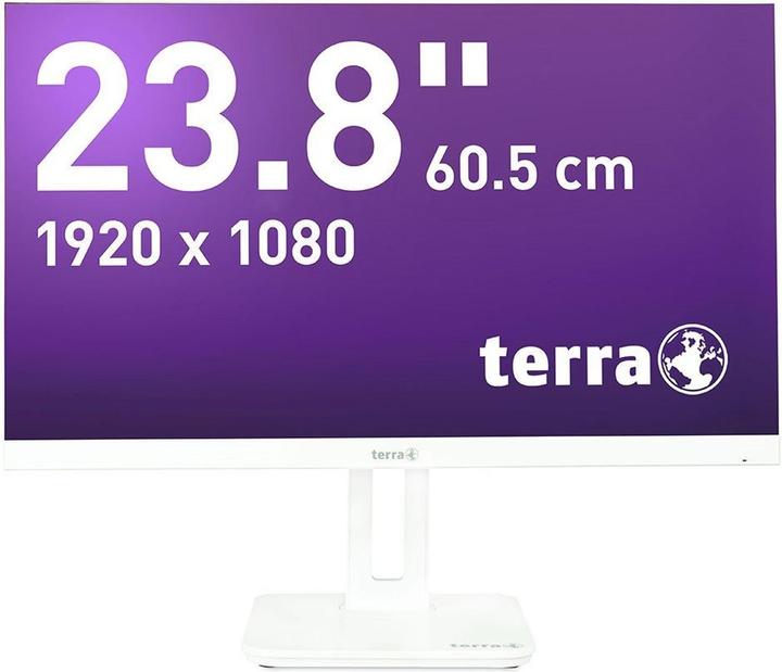 Produktbild Wortmann TERRA LCD/LED 2465W PV white USB-C/DP/HDMI GREENLI (1920 x 1080 Pixel, 23.80")