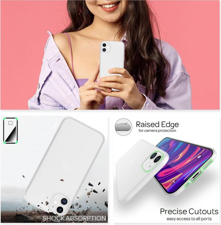 Actual product image Nalia Extra Thin Hardcase (Apple iPhone 12 mini)