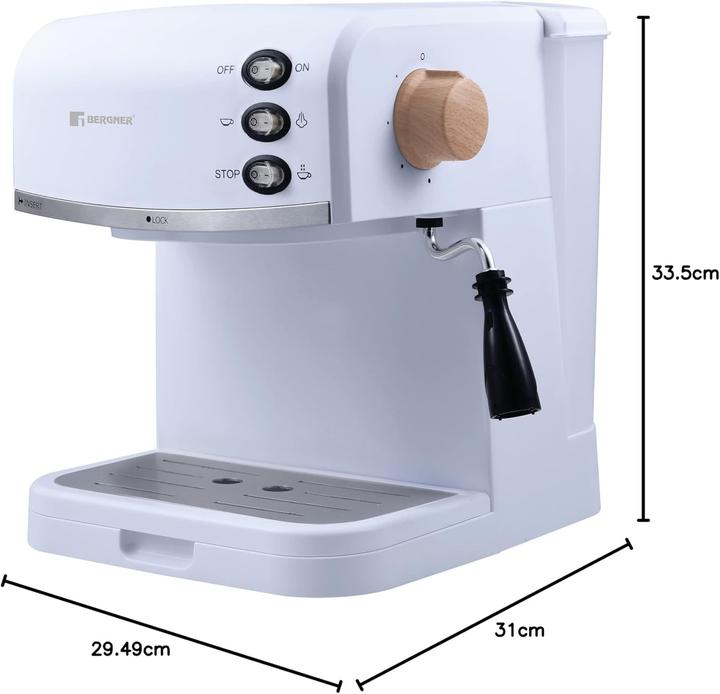Actual product image Bergner Naturally Electric Coffee Maker