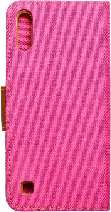 Produktbild König Design Handyhülle für Samsung Galaxy A10 Schutztasche Wallet Cover 360 Case Etuis Pink (Samsung Galaxy A10)