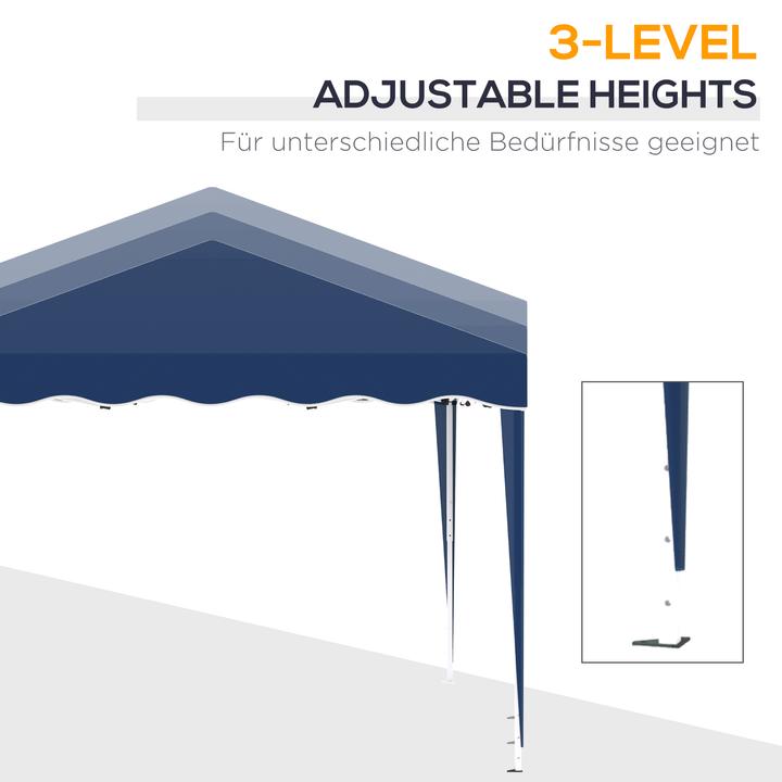 Actual product image Outsunny Folding pavilion with carrier bag (295 cm, 295 cm)