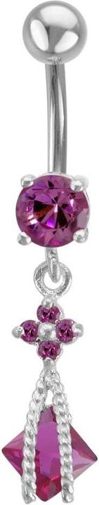 Immagine prodotto Bijouteria Piercing ventre (Acciaio inossidabile, Argento 925, Zirconia)