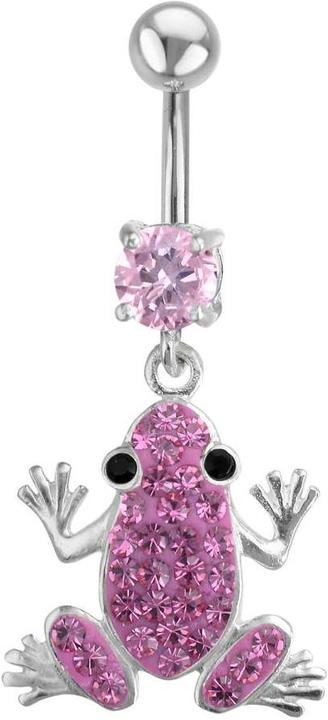 Produktbild Bijouteria Bauchpiercing (Edelstahl, Silber 925, Kristall)