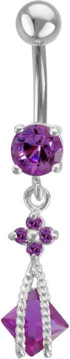 Immagine prodotto Bijouteria Piercing ventre (Acciaio inossidabile, Zirconia, Argento 925)